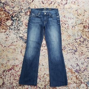 7 for All Mankind kimmie bootcut jeans 27